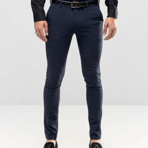 Super Skinny Tuxedo Suit In Navy Super Skinny Tuxedo Suit In Navy