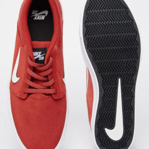 Nike SB Portmore Trainers In Red Nike SB Portmore Trainers In Red